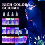 Gtartistoo Fluorescent  Tattoo Ink  1/2oz  14-Color Set - Image 8