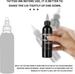 Gtartistoo Black Tattoo Ink – 4 oz .Bottle - Image 2