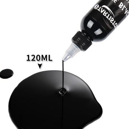large-capacity black tattoo ink