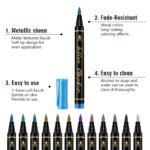 Temporary Tattoo Markers Metallic Glitter Markers – Bild 5