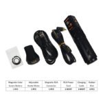 FY018 Wireless Tattoo Pen con pantalla en color IPS, batería de 2000 mAh y 6 longitudes de trazo ajustables (2,3 mm-4,5 mm)