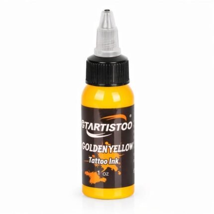 Gtartistoo Golden Yellow tattoo ink bottle