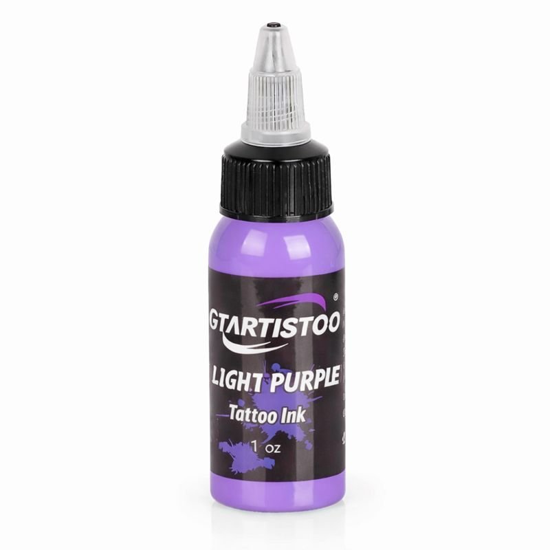 Gtartistoo Light Purple tattoo ink bottle