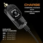 Internal lithium battery structure of P155-RCA tattoo power supply