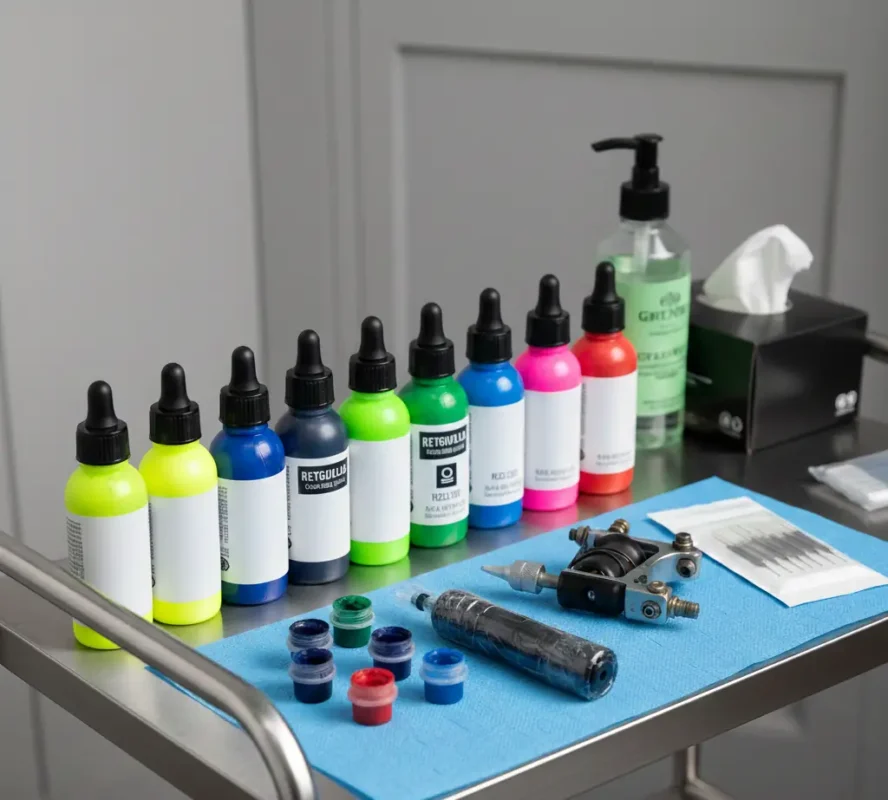 fluorescent tattoo ink for beginners practice