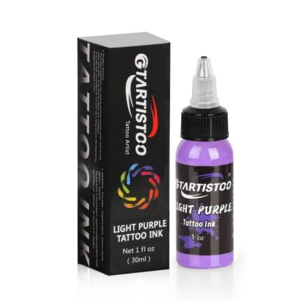 Gtartistoo Light Purple tattoo ink bottle with retail packaging