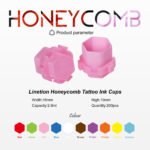 Honeycomb Tattoo Ink Cups – Interlocking Pigment Cups (200pcs)