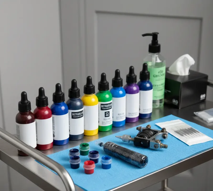 regular tattoo ink for beginners practice