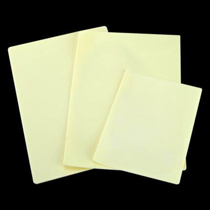 Blank silicone tattoo practice skin sheet for training