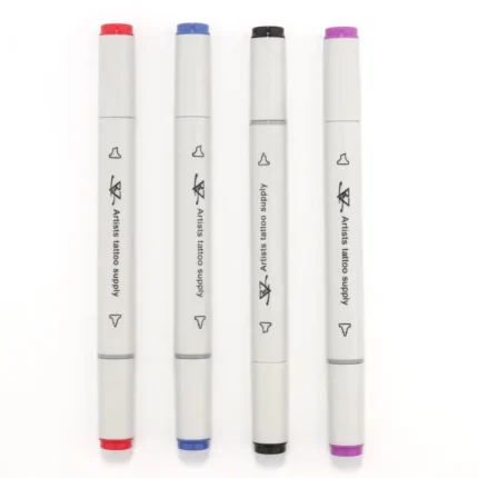 tattoo dual tip marker pen for tattoo sketching