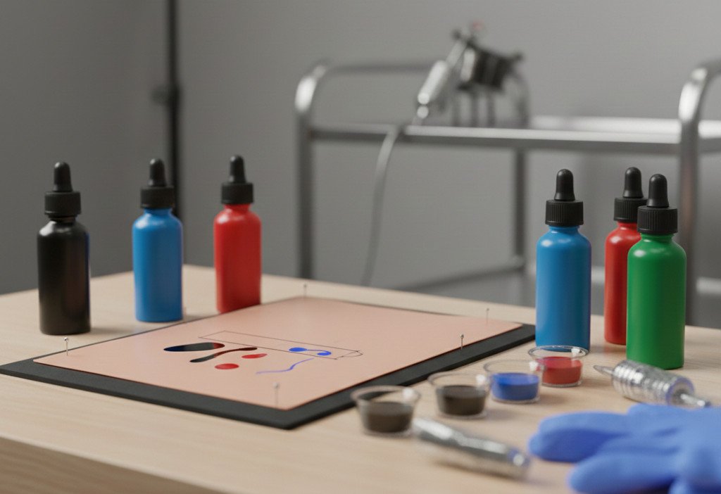 tattoo ink practice skin setup for beginners