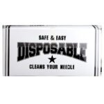 Disposable tattoo needle rinse cup with sponge insert for cleaning tattoo needles