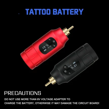 Tuffking-II wireless tattoo power supply